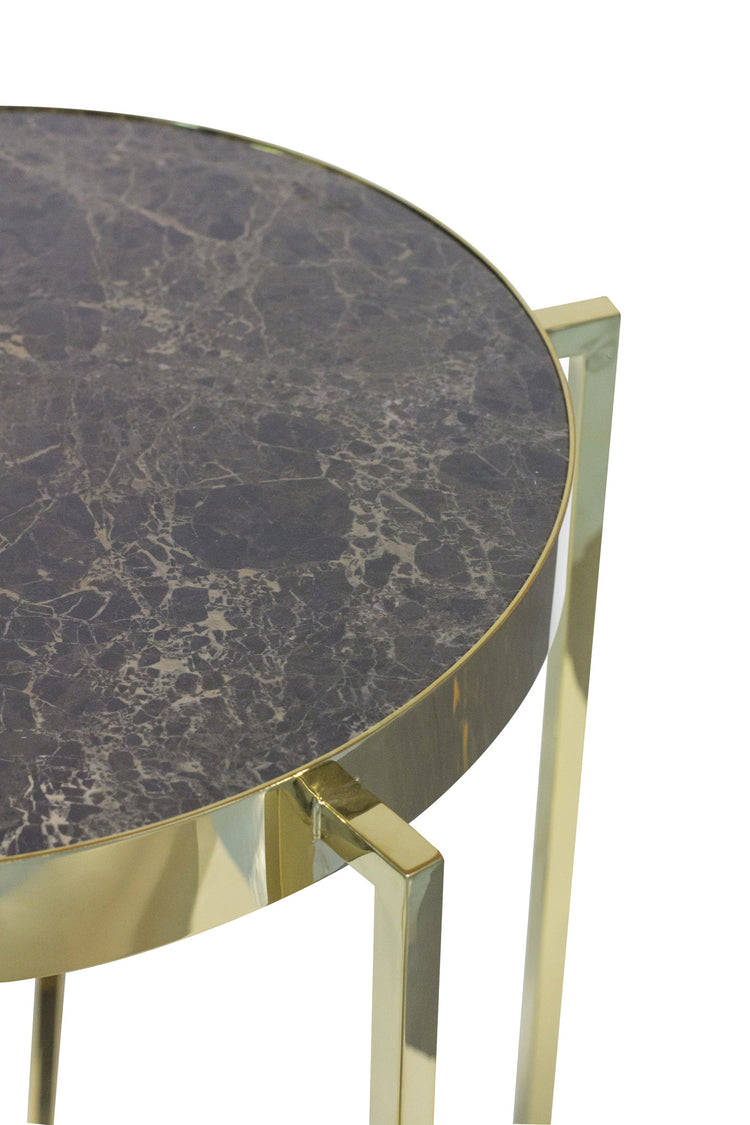 Broughton Side Table Gold-Plated