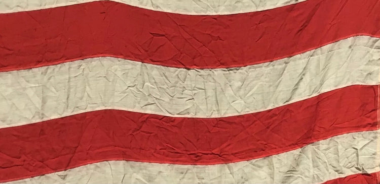 46 Star Vintage American Flag