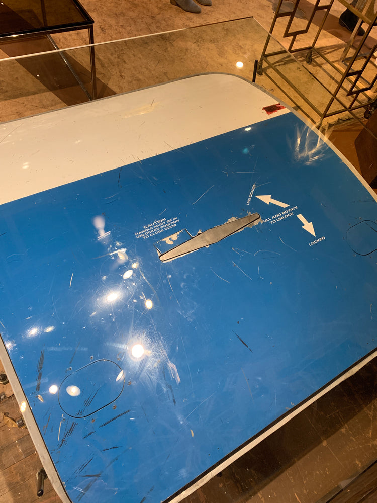 Airplane Luggage Hatch Cocktail / Coffee Table