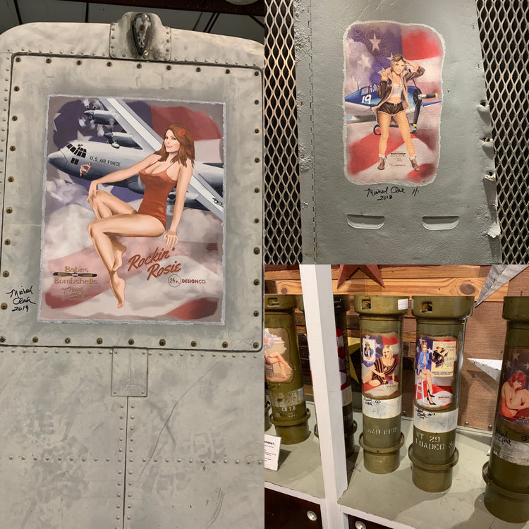 C-130 Empannage with Michael Clark Art
