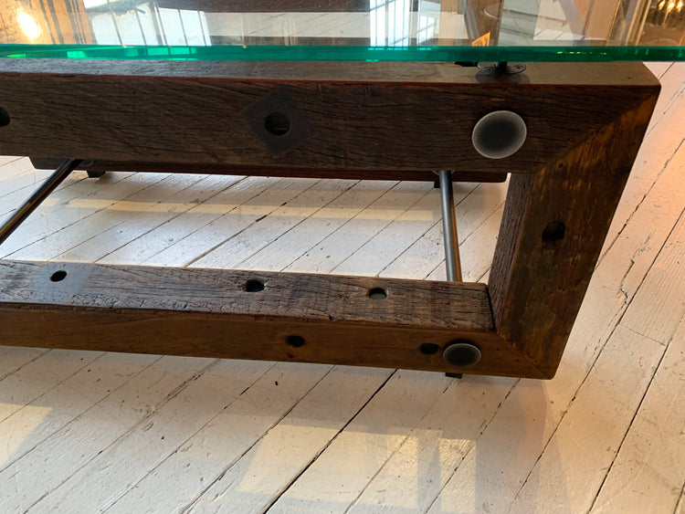 Teddy Coffee Table with Glass