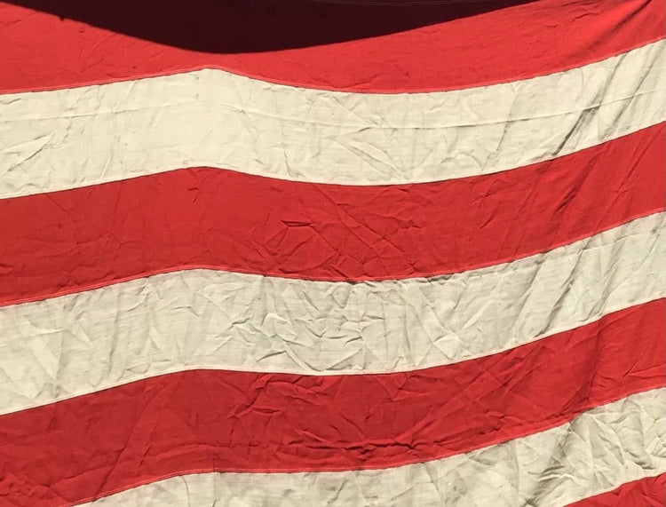 46 Star Vintage American Flag